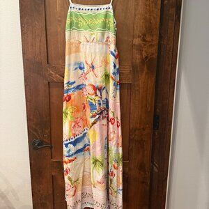 Linen-blend Summer Dress (Size S on tag but more like Size M)